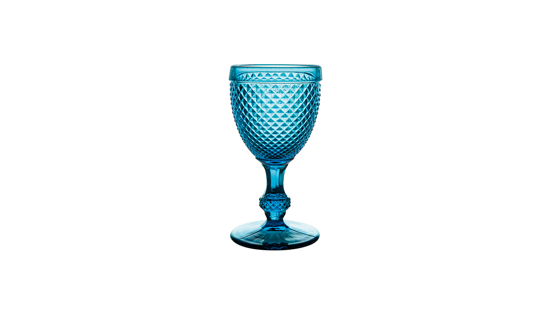 Set with 4 Water Goblets Blue image number null