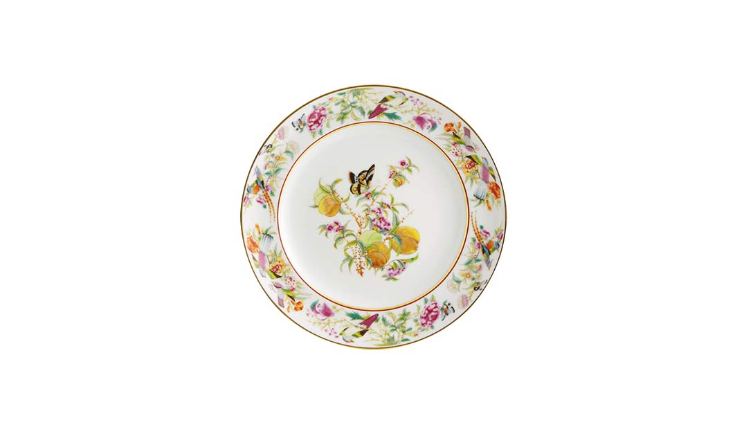  Dessert Plate Peach image number null