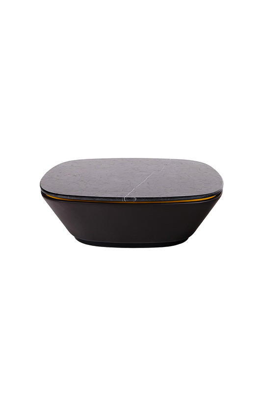 Mesa de centro mediana acabado mate image number null