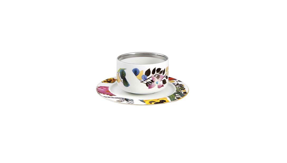 Set 2 Tea Cups & Saucers image number null