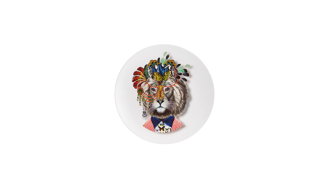 Dessert Plate Jungle King image number null