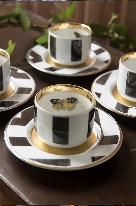 Taza Caf&eacute; c/ Platillo Butterfly image number null