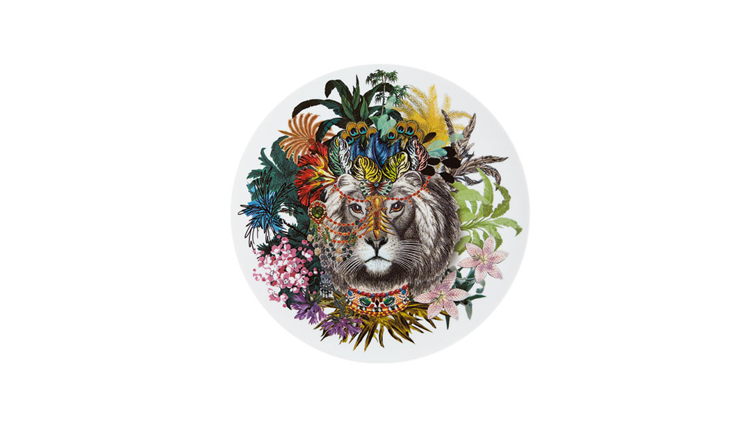 Prato Marcador Jungle King image number null