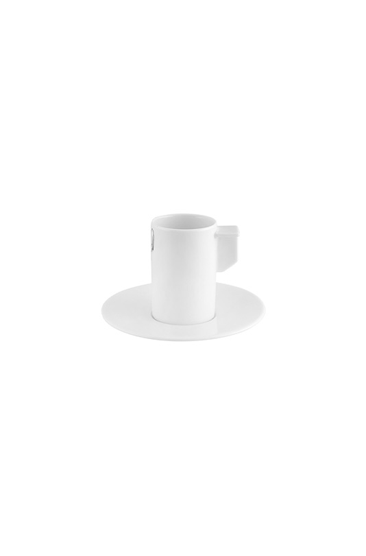 Conjunto 4 Ch&aacute;venas Caf&eacute; com Pires image number null