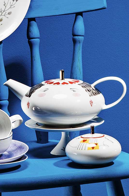 Set Teapot & Tea Package image number null