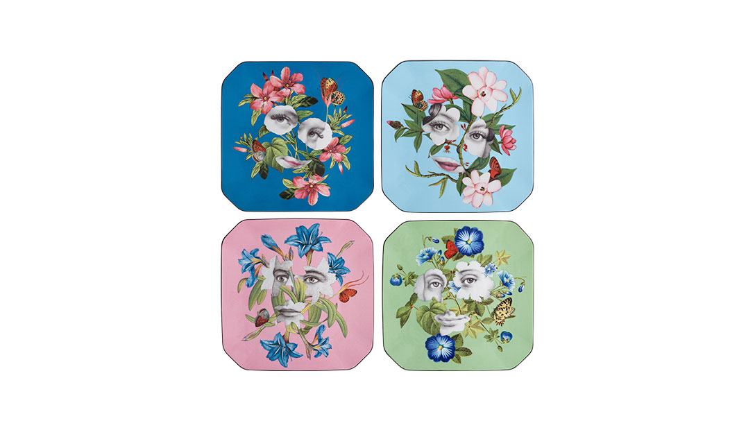 Set 4 Dessert Plates image number null