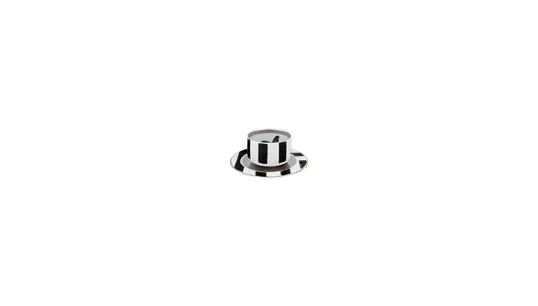Tea Cup with Saucer Butterfly image number null