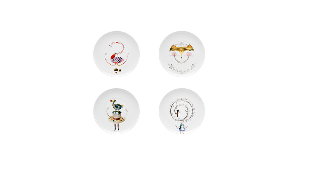 Conjunto 4 Platos Postre image number null