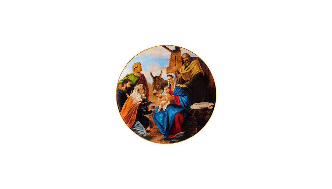 2025 Christmas Plate image number null