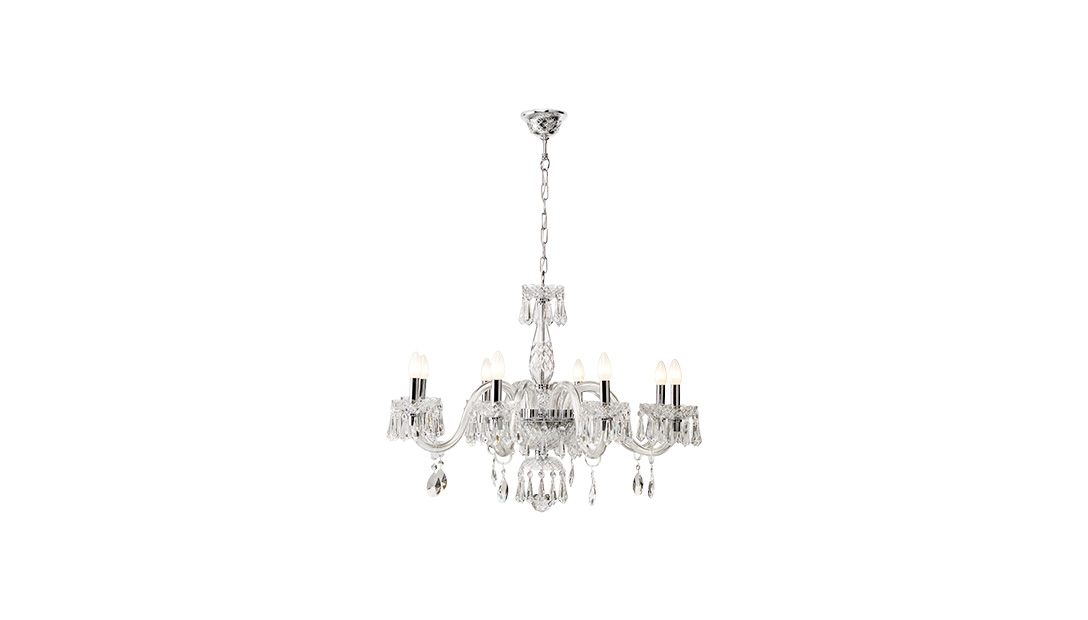 Chandelier With 1 Level And 8 Arms image number null