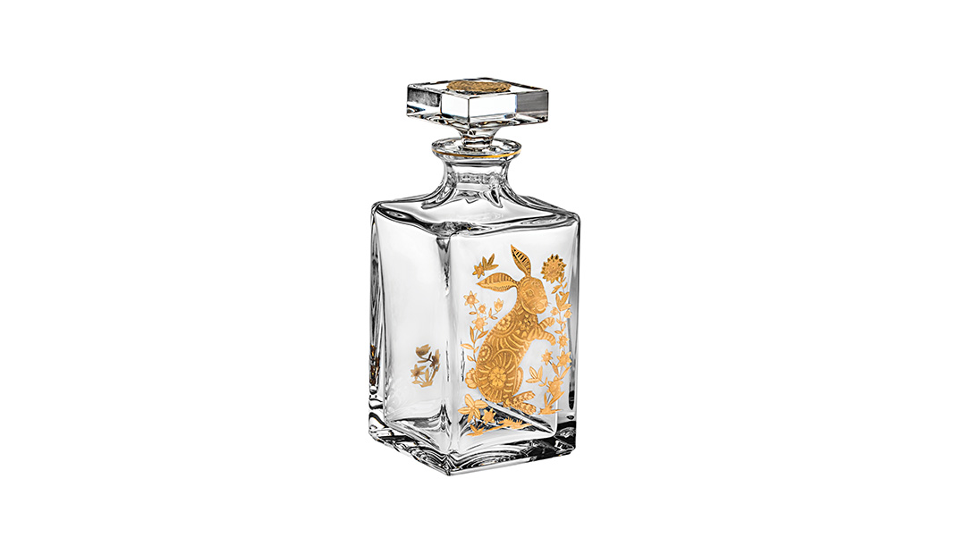 Frasco de Whisky con Oro Cornejo image number null