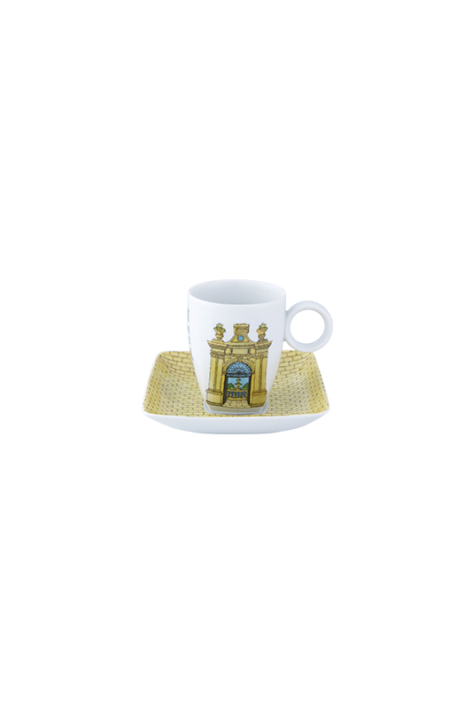 Conjunto 4 Pares Ch&aacute;vena Caf&eacute; image number null