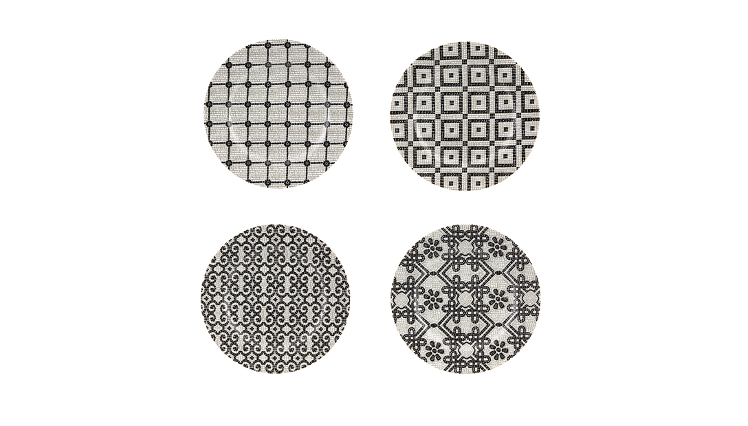 Set 4 Dessert Plates image number null
