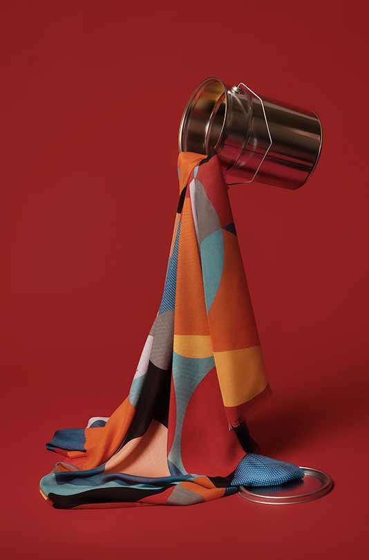 Scarf FUTURISMO image number null
