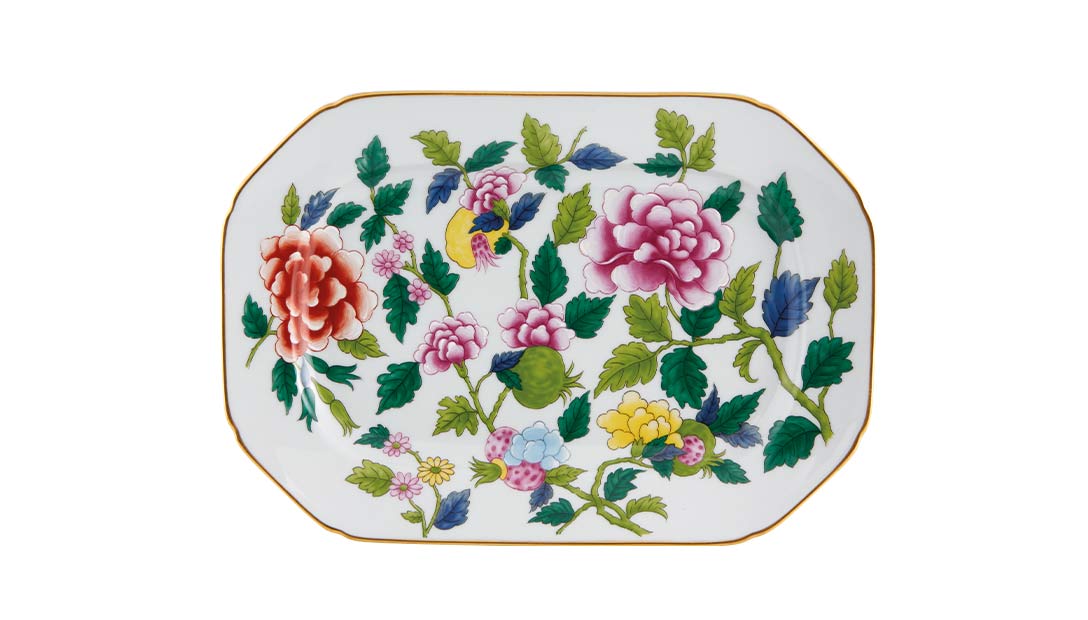 Tray of Peonies image number null
