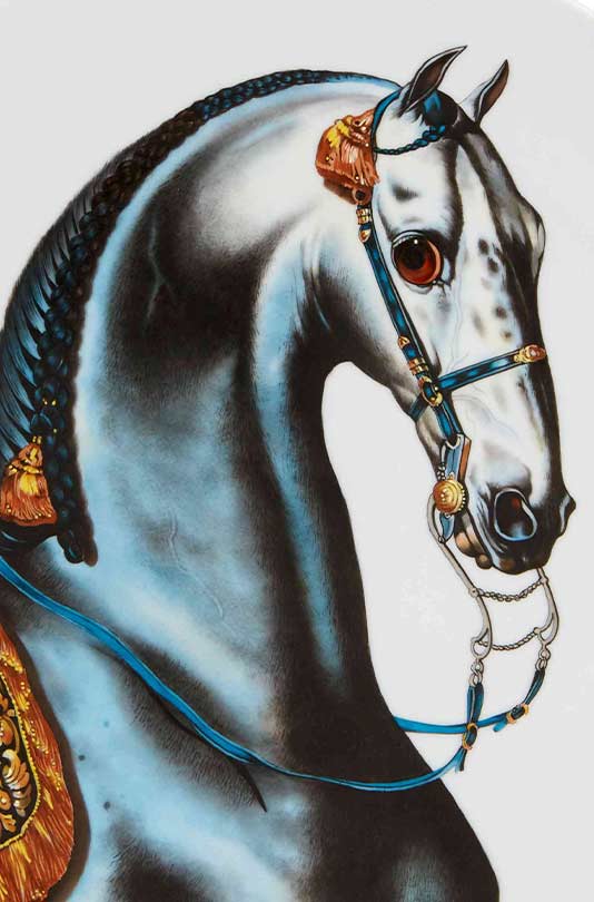 Plate Iberian Stallion image number null