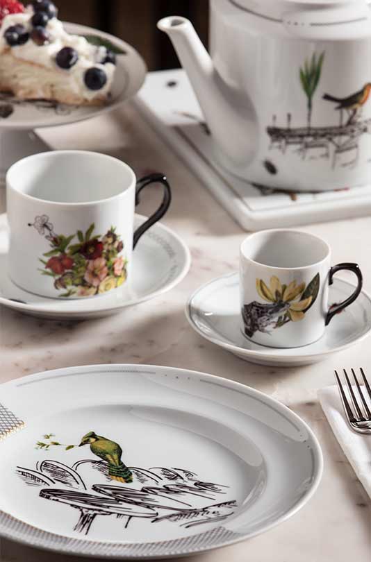 Conjunto 2 Tazas Caf&eacute; c/ Platillo image number null