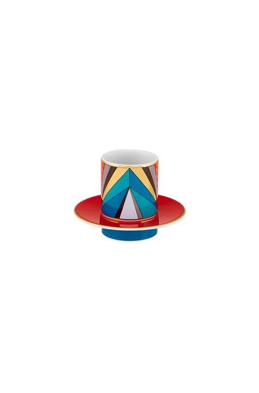 Set 4 Coffee Cups & Saucers image number null