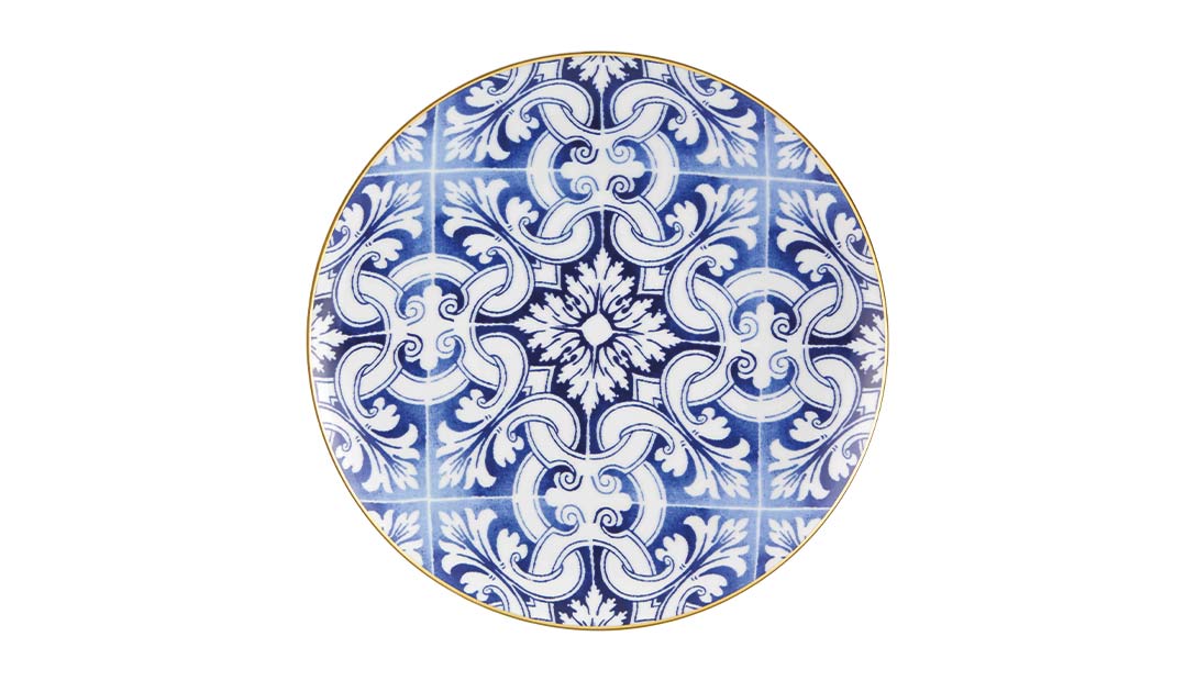 Plato Presentac&iacute;on Azulejos image number null