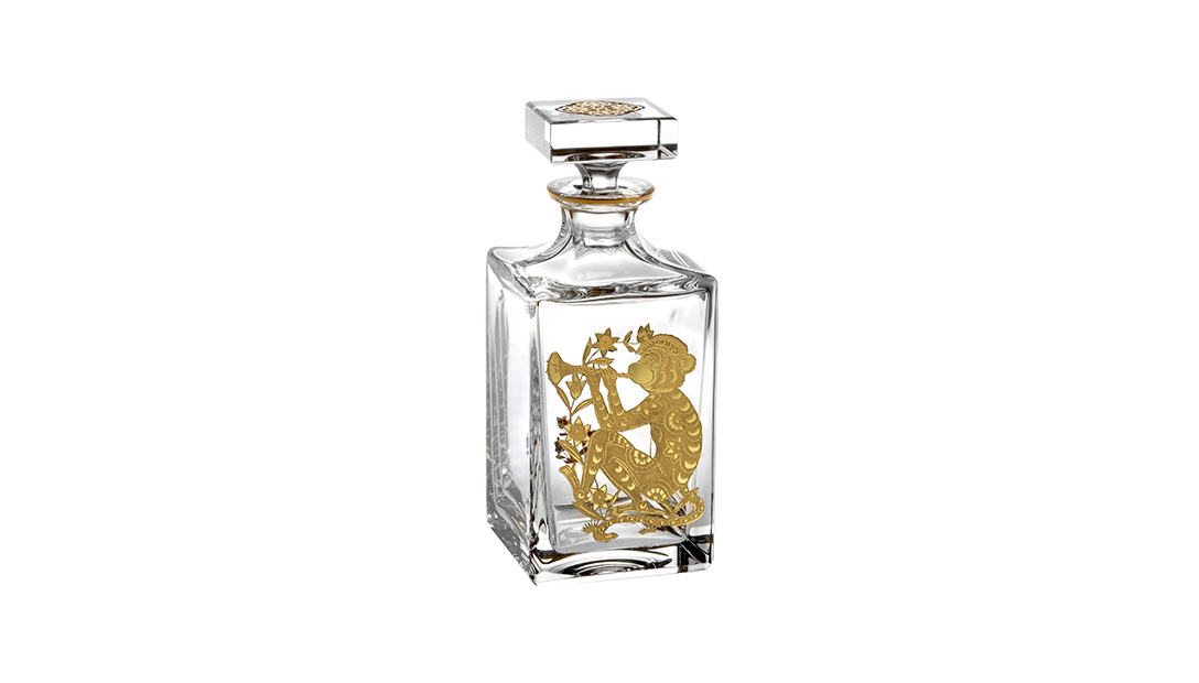 Frasco de Whisky con Oro Mono image number null