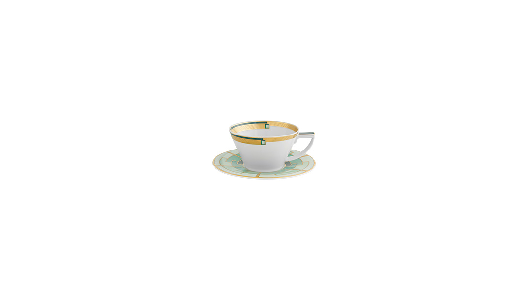 Tea Cup with Saucer image number null