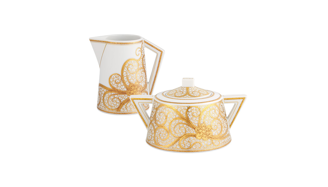 Set Sugar Box & Milk Jug image number null