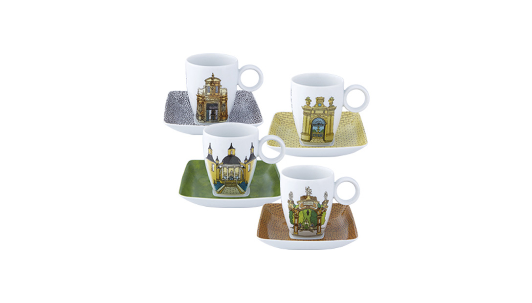 Conjunto 4 Pares Ch&aacute;vena Caf&eacute; image number null