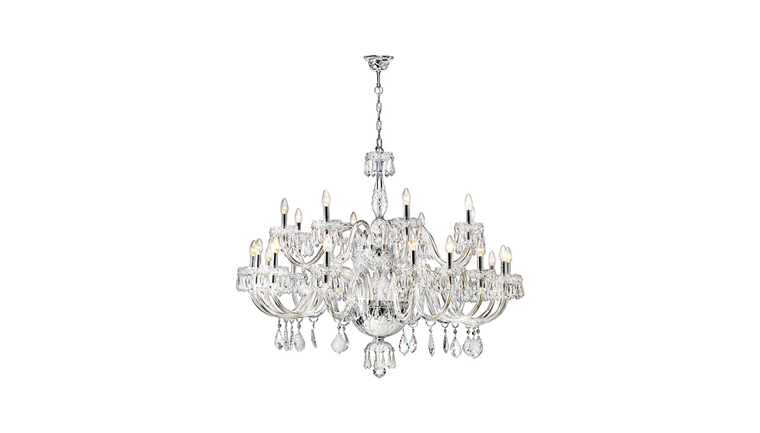 Chandelier With 2 Levels And 24 Arms image number null