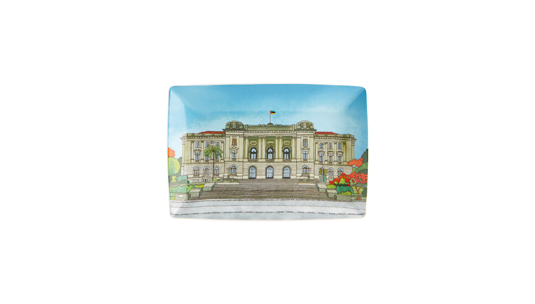 Plato Rectangular Ayuntamiento image number null