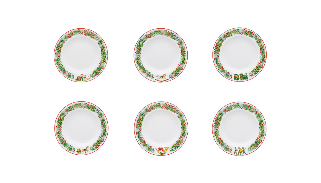 Conjunto 6 Pratos Sopa image number null