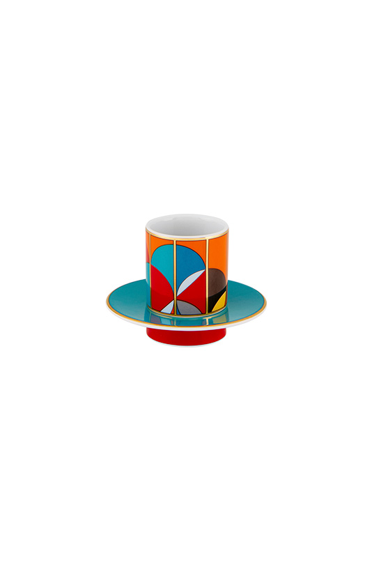 Set 4 Coffee Cups & Saucers image number null