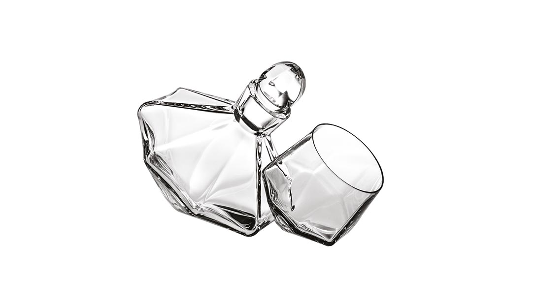 Whisky Decanter and 2 Old Fashion image number null