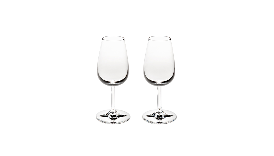 Case with 2 Oporto Wine Goblets image number null
