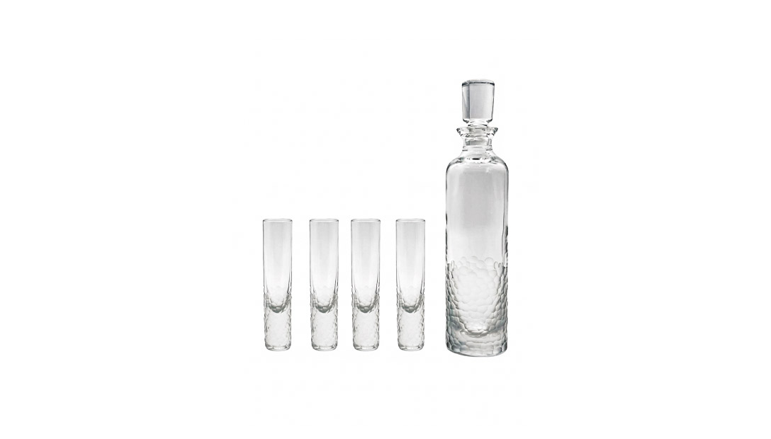 Estojo com Garrafa de Vodka e 4 Shots image number null