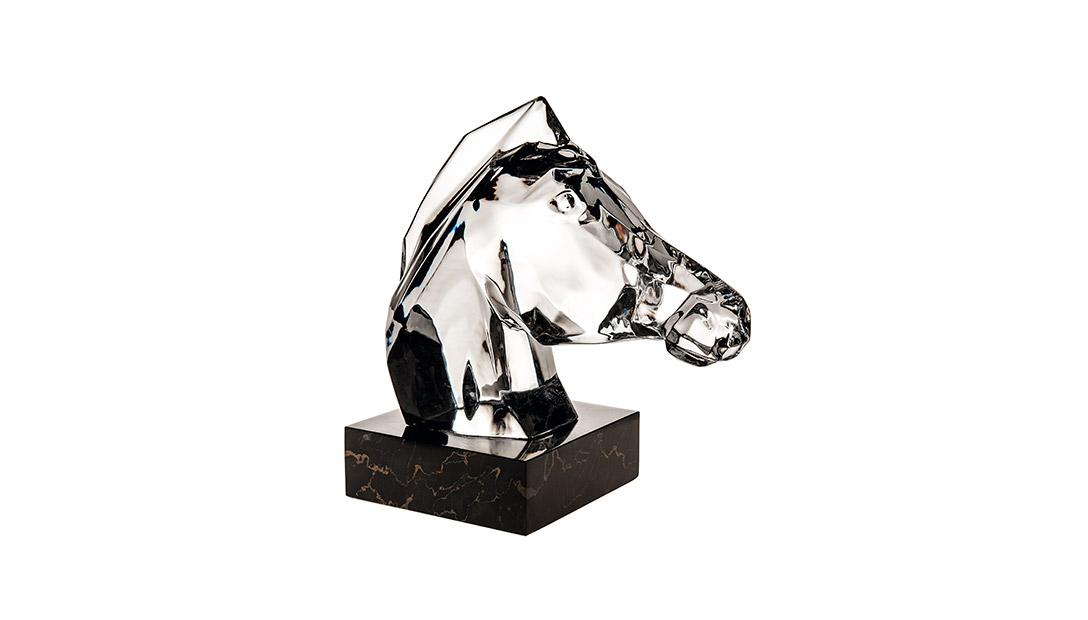Case with Horse Head Sculpture image number null