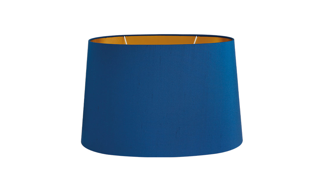 Abat-jour Azul/Ouro image number null