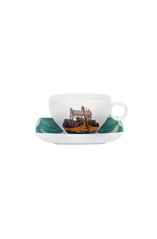 Conjunto 2 Tazas T&eacute; c/ Platillo image number null