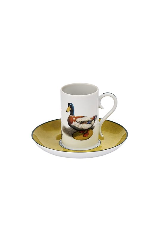 Conjunto 4 Ch&aacute;vena Caf&eacute; com Pires image number null