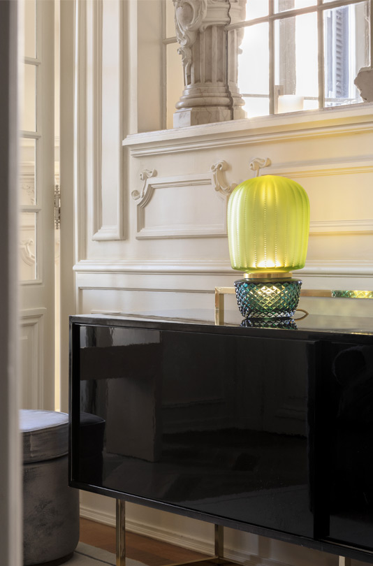 Table Lamp Emerald Green image number null