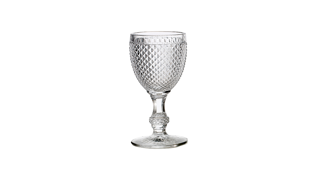 Set with 4 Red Wine Goblets Clear image number null