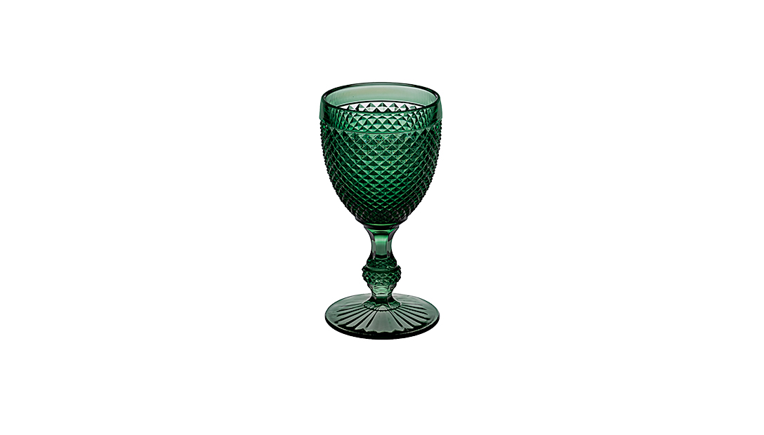 Set 4 Water Goblets Emerald Green image number null