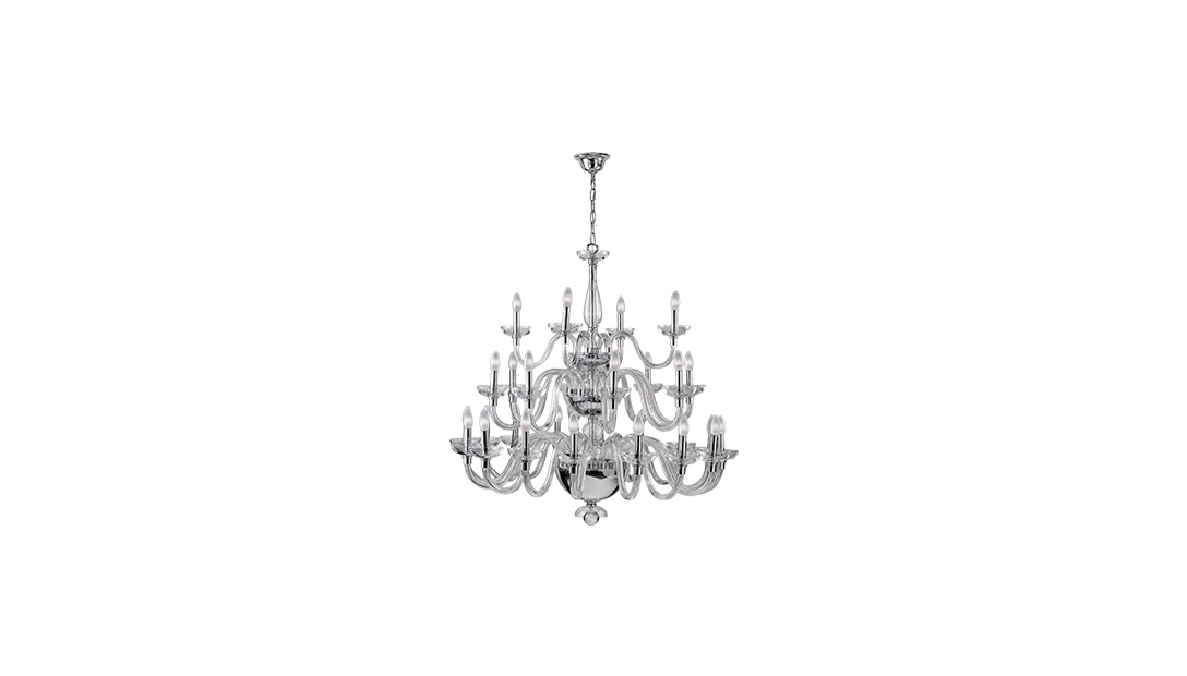 Chandelier With 3 Levels And 21 Arms image number null