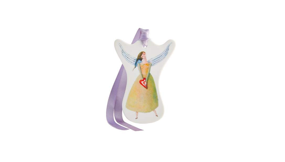 Green Angel Ornament image number null